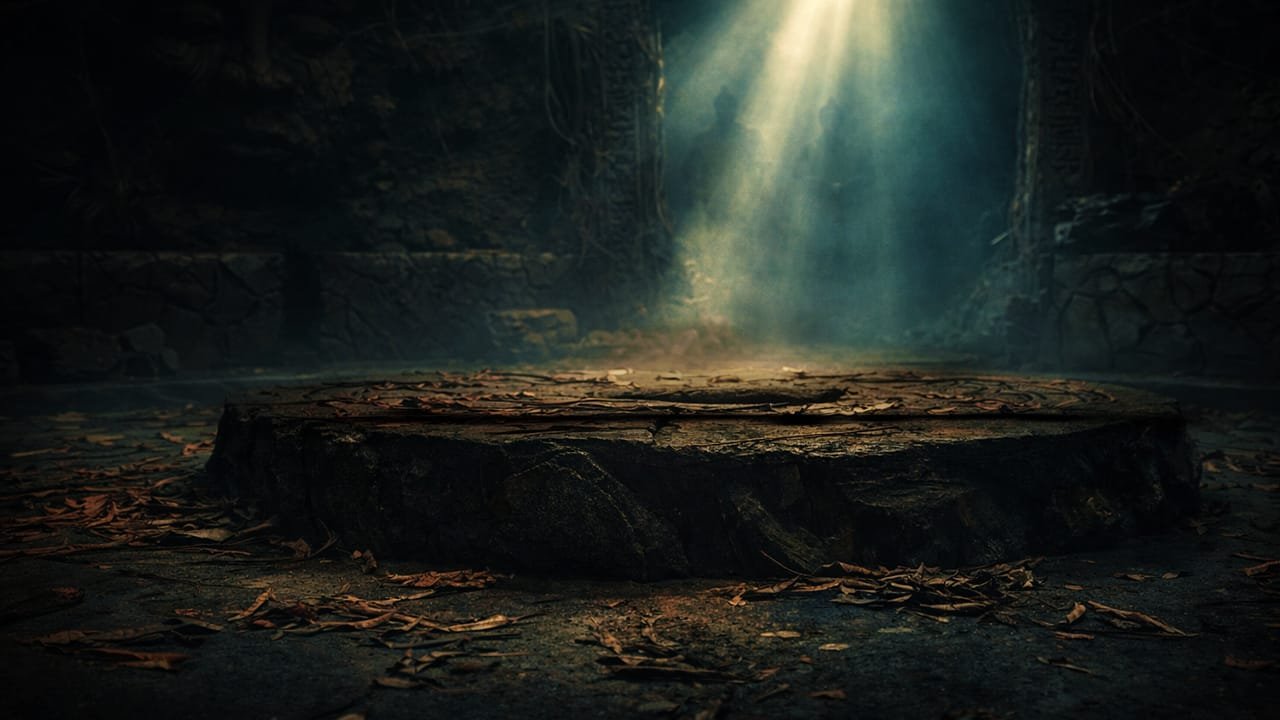 Light piercing into the ancient kund