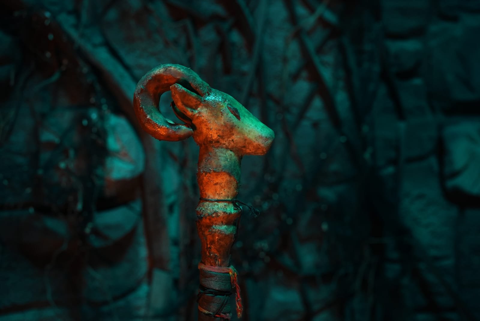 The Ram-headed Staff — a key artifact in Ghabadkund
